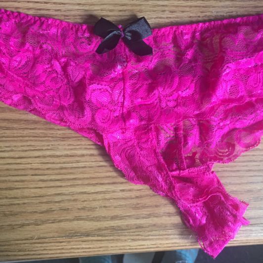 BBW sexy lace panties