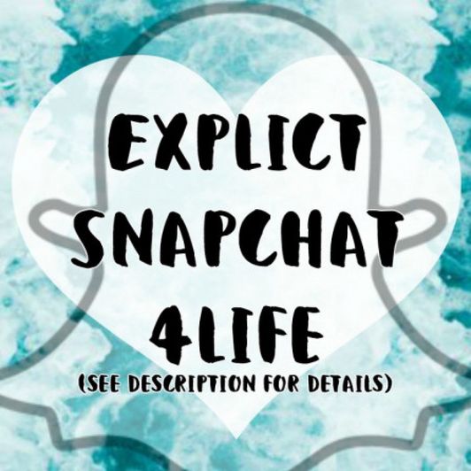 Premium Snapchat 4life