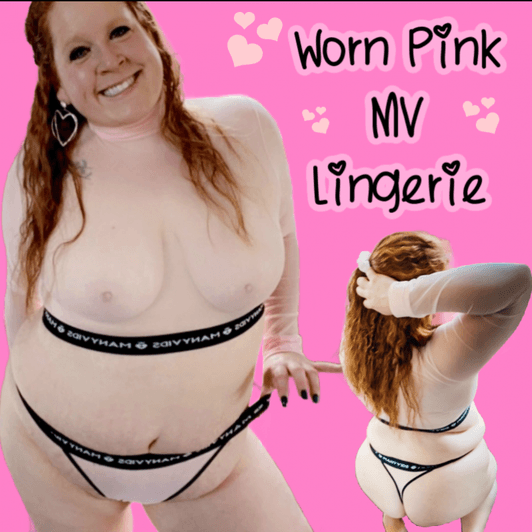 Worn Pink MV Lingerie