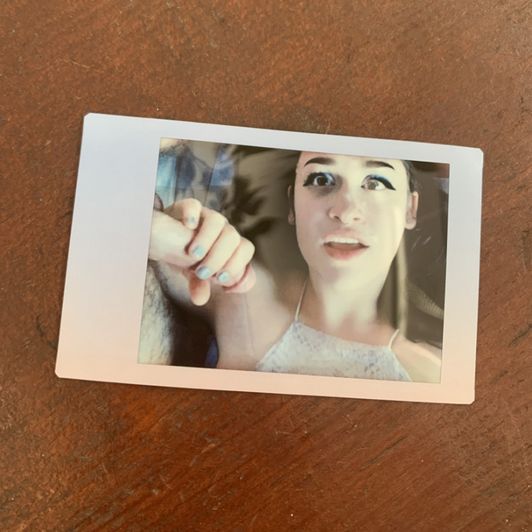 Cum On My Face Video Still Polaroid