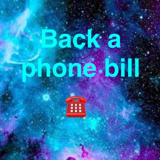 Back A Phone Bill