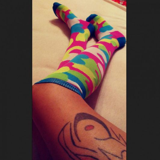 Girly army socks