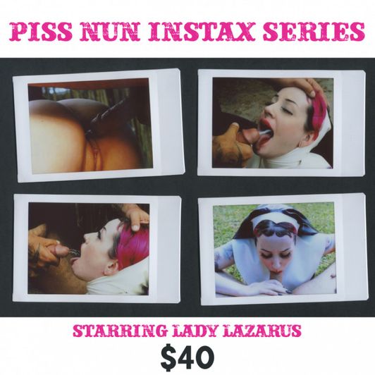 Piss Nun Instax Photo Series