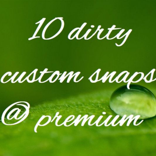 10 dirty custom premium snap