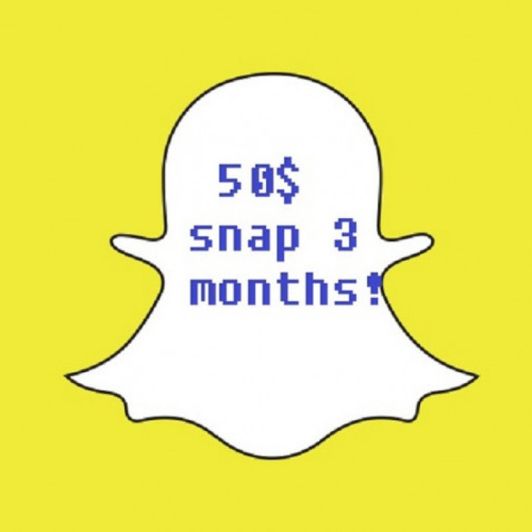 Snapchat 3 months !