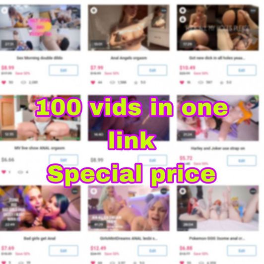 100 videos! MV link