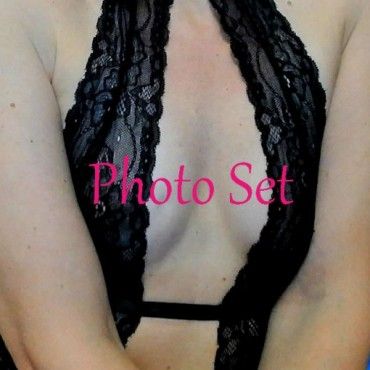 Black Lace Photo Set