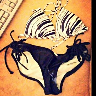 My FAVORITE zebra bikini!