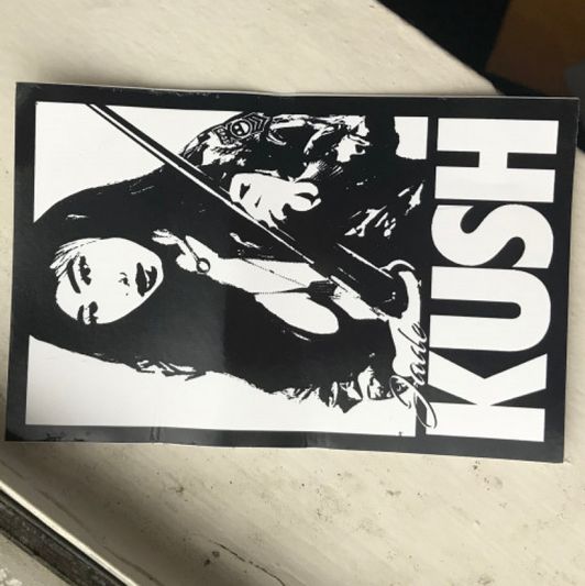 JADE KUSH Vinyl Sticker