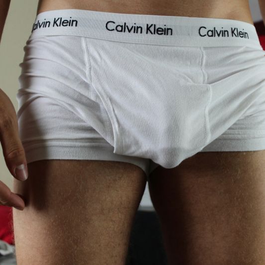 White Calvin Kleins