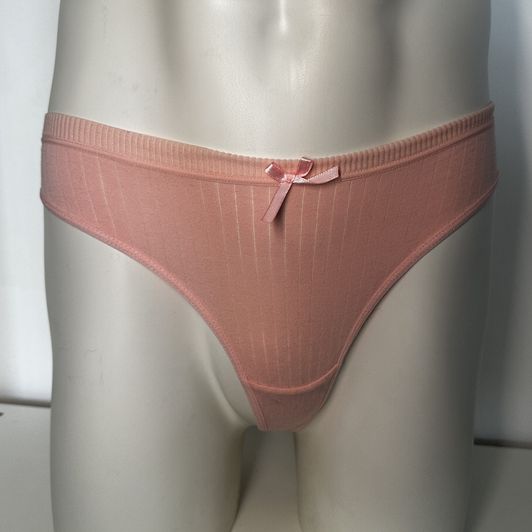 Cotton sports pink panties