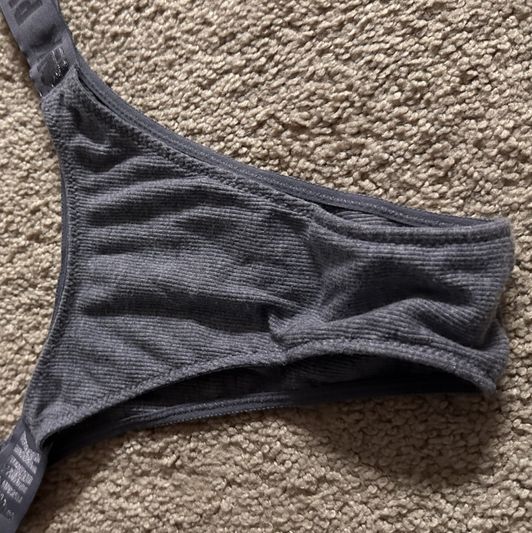 grey panty thong
