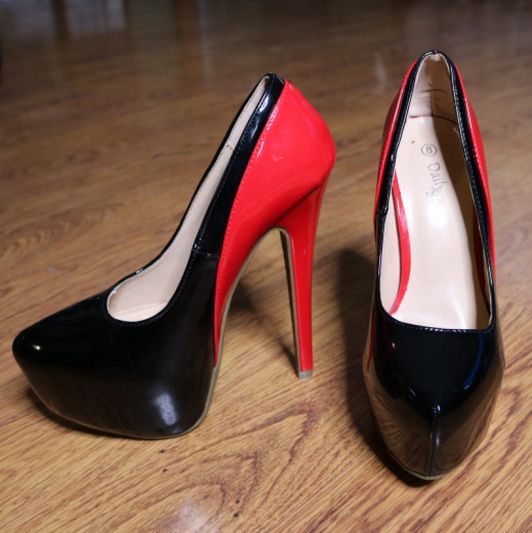 Black Red Heels