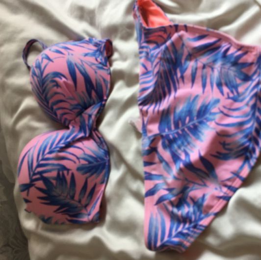 Worn Bikini Set