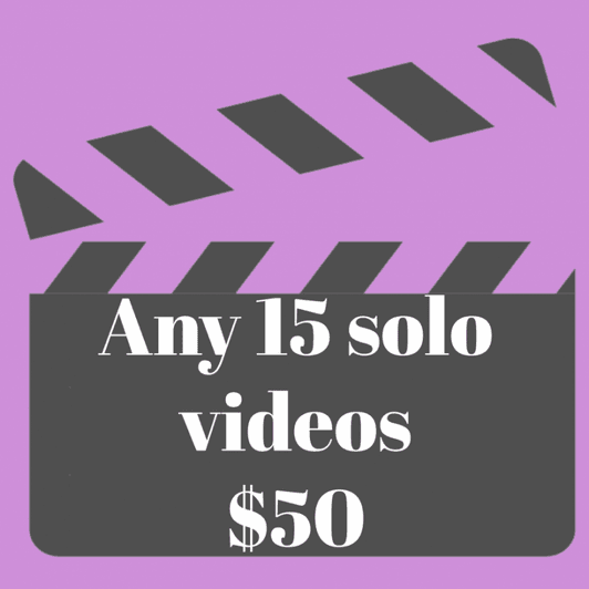 Any 15 Solo Videos