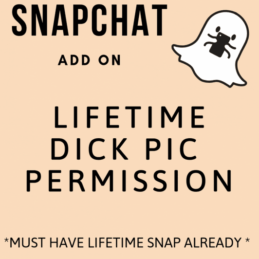 Snapchat Dick Pic Permission
