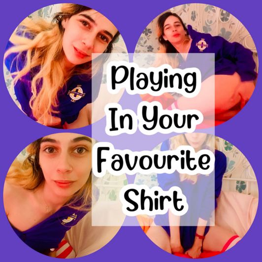 Playing in your favourite shirt