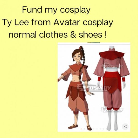 Ty Lee Avatar normal clothes cosplay