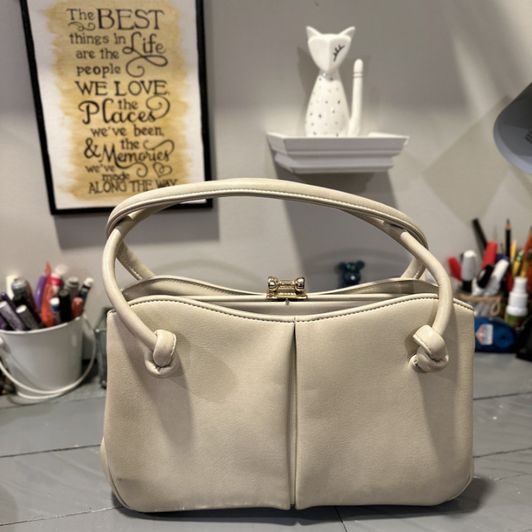 Cream color Handbag