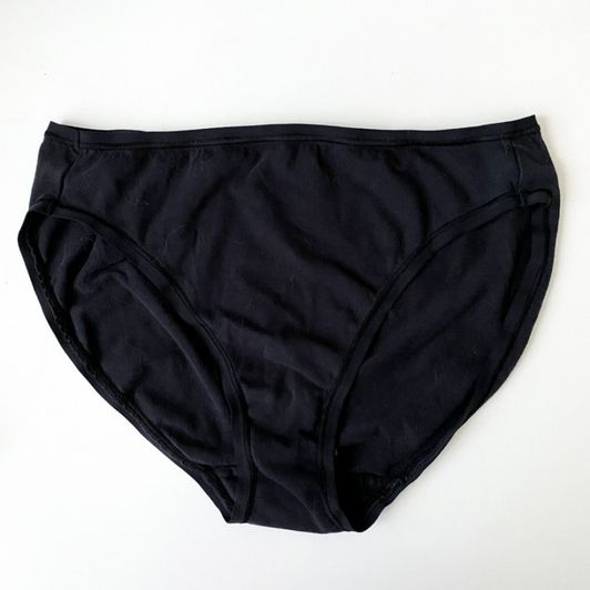 Plain Black Panties
