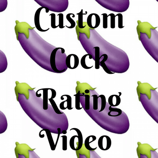 Custom Cock Rating Video