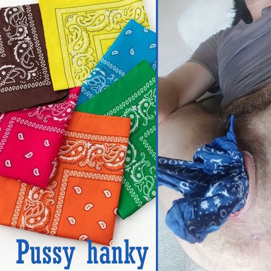 Dirty Hanky from My Hairy Juicy Ftm Cunt