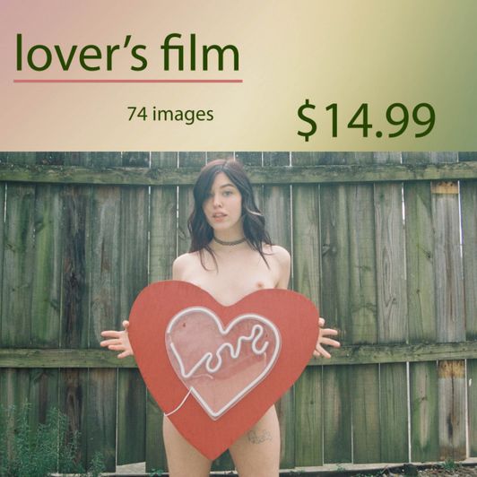 lovers film photo set