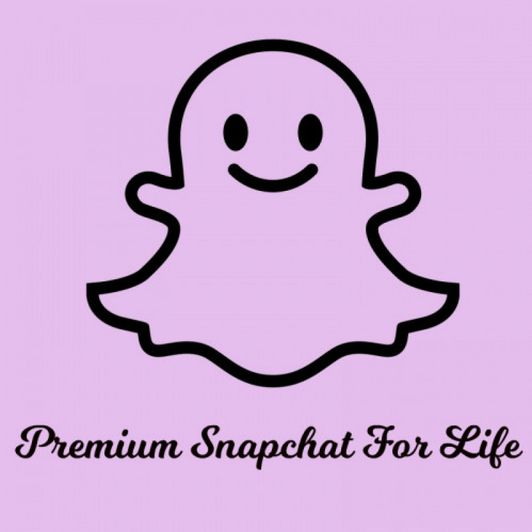 Premium Snapchat for life