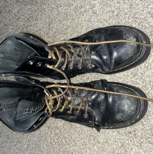Dirty Old Doc Martens Boots