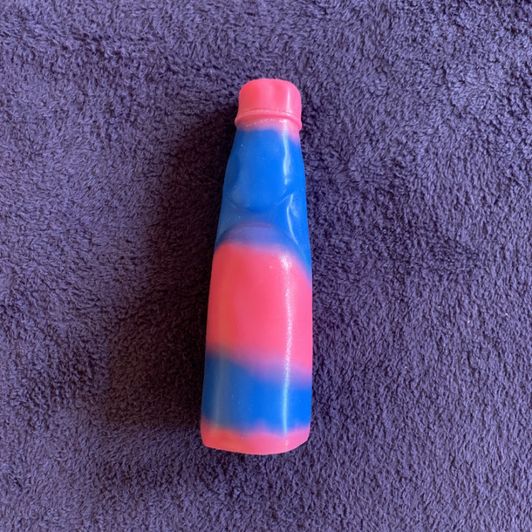 Multicolor Ramune Bottle Dildo