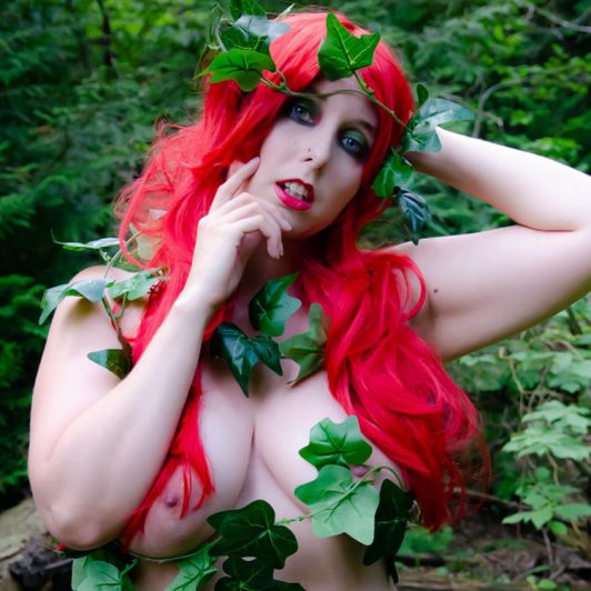 Poison Ivy Lingerie Cosplay Photoset
