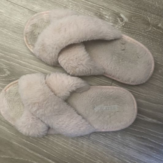 WELL WORN SLIPPERS