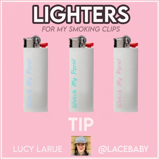 Lighters for My Smoking Clips Tip