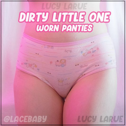 Dirty Little One Worn Panties