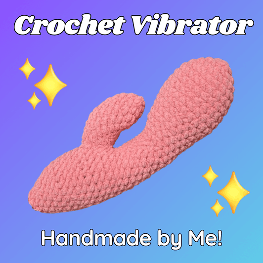 Crochet Rabbit Vibrator Plushy