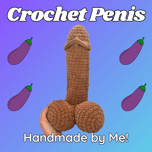 Crochet Penis Plushy