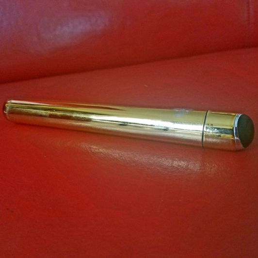 Gold and Slim Well Used Vibrator