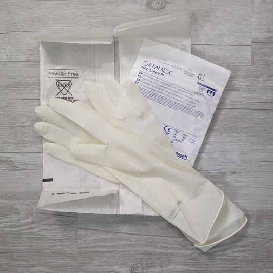 Worn Gammex Non Latex PI Gloves