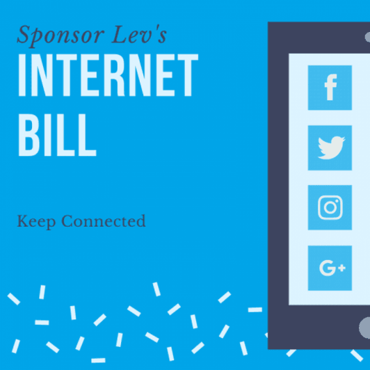 Sponsor Levs Internet Bill