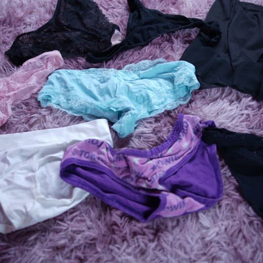 Assorted Used Panties