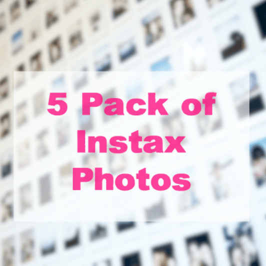 5 Pack of Instax Photos