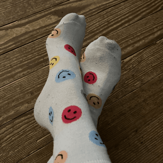 Stinky Smiley Socks