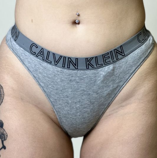 Calvin Klein Grey Thong