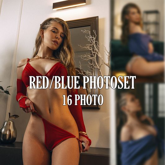 RED AND BLUE PHOTOSET 16 PHOTO