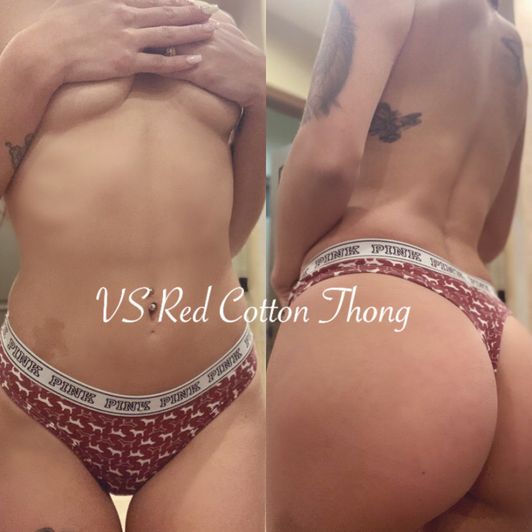 VS Red Thong