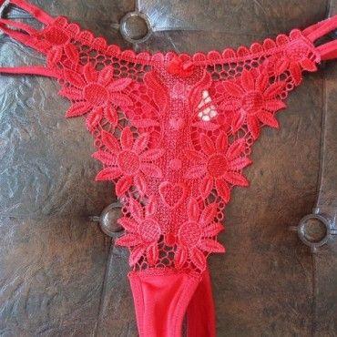 Red Thong Panties