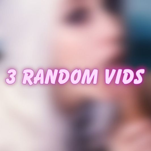 3 random vids: mystery pack
