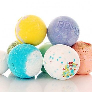 Spoil me with bath bombs