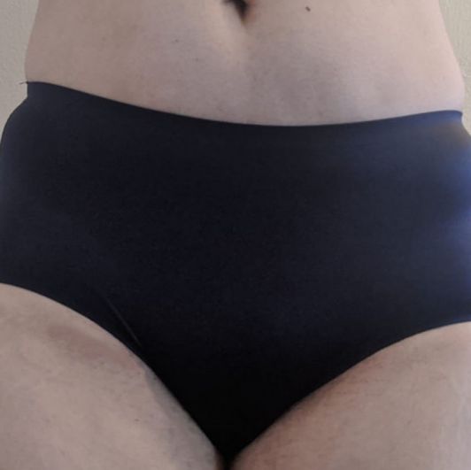 Navy Blue Sheer with Lace Panties
