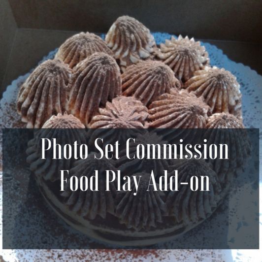 Photo Set Commission Food Play Add On